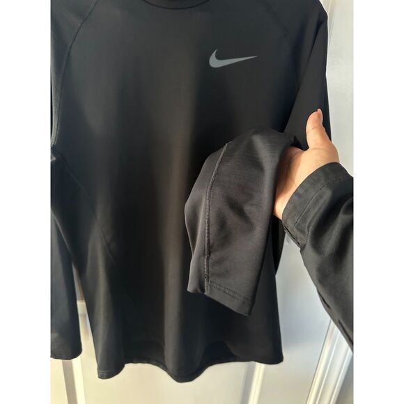 Nike Dry Fit Long Sleeve Back Athletic Training Top XL - Picture 5 of 8